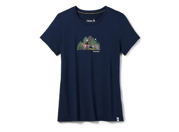 Manual For All Short Sleeve Graphic Tee Women's Deep Navy S