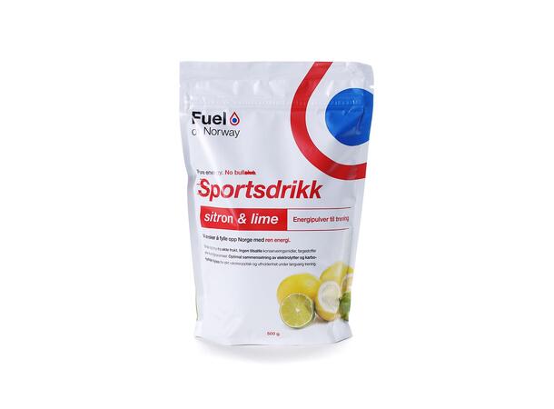 Fuel Of Norway Sportsdrikke 0,5kg Sitron/Lime