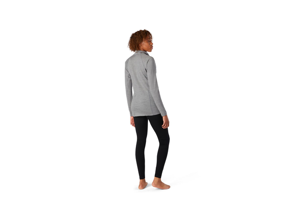 All-Season Merino Baselayer 1/4 Zip W's Light Gray Heather L