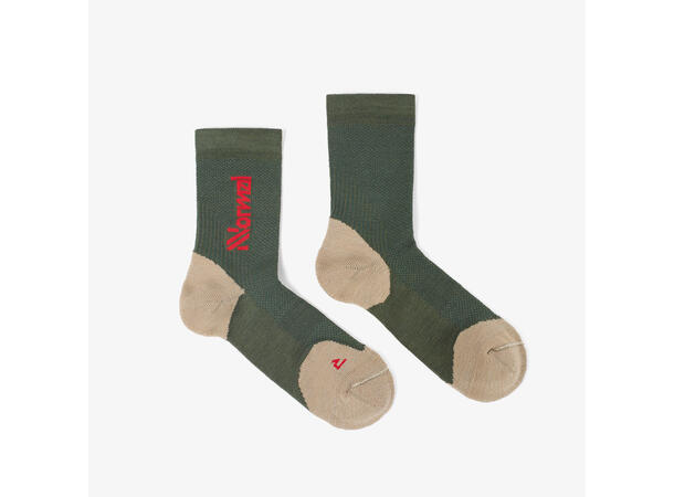 Nnormal Merino Sock Green M