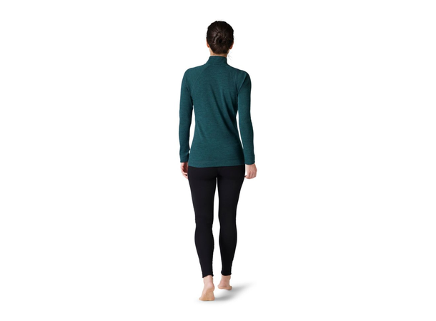 Thermal Merino Baselayer 1/4 Zip Woman's Twilight Blue Heather XL