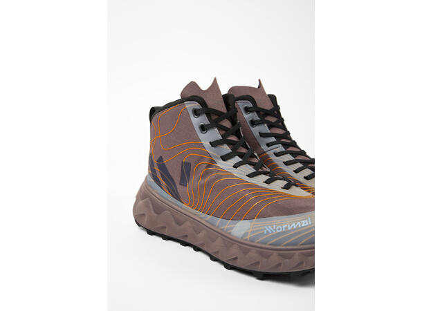 Nnormal Tomir Boot WP Shoe Purple/Orange UK 5,5