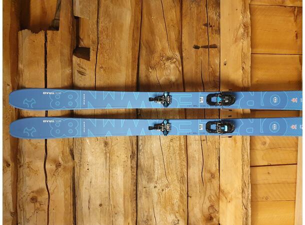 Ski Demo Ortles W 88 23/24 164 m binding Titan Vario.2 Rental 7-9 85mm Blå & fell
