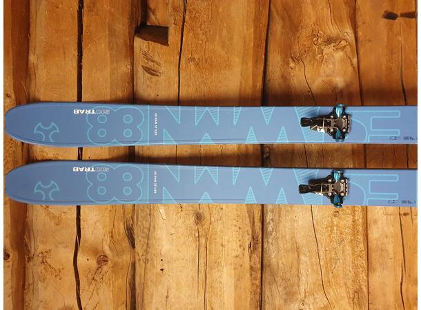 Ski Demo Ortles W 88 23/24 164 m binding Titan Vario.2 Rental 7-9 85mm Blå & fell