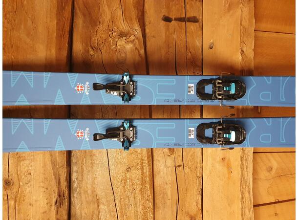 Ski Demo Ortles W 88 23/24 164 m binding Titan Vario.2 Rental 7-9 85mm Blå & fell