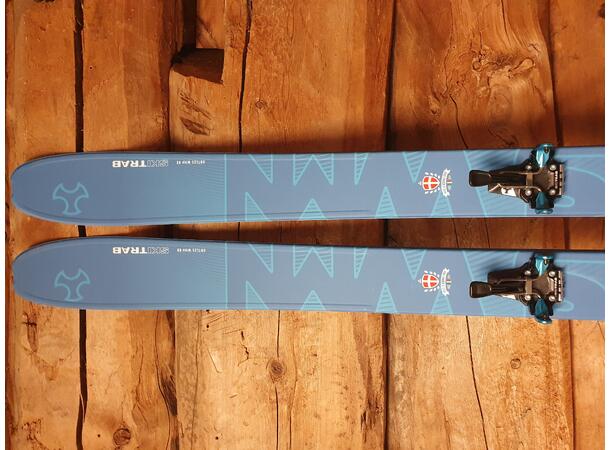 Ski Demo Ortles W 88 23/24 164 m binding Titan Vario.2 Rental 7-9 85mm Blå & fell