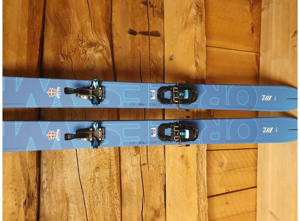 Ski Demo Ortles W 88 23/24 164 m binding Titan Vario.2 Rental 7-9 85mm Blå & fell
