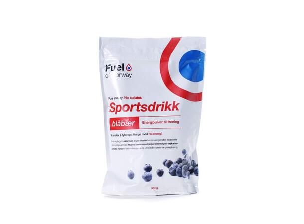 Fuel Of Norway Sportsdrikke 0,5kg Blåbær