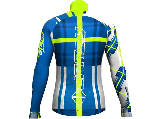 Pull Hugo Man PRINT BLUE SCOTTISH L
