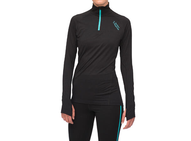 Northern Playground Zipneck Wool Women's Black S