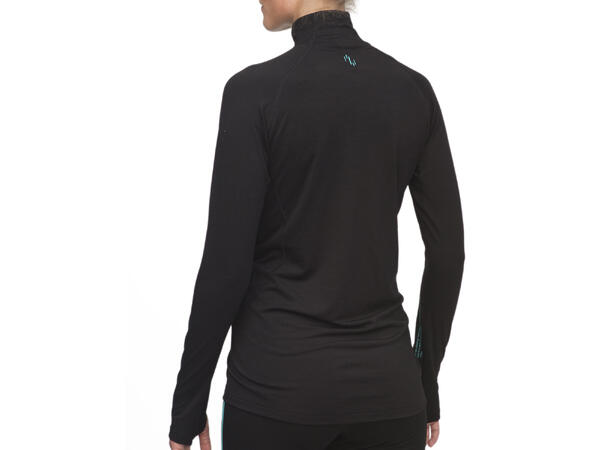 Northern Playground Zipneck Wool Women's Black S
