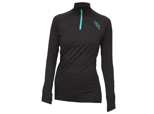 Northern Playground Zipneck Wool Women's Black S