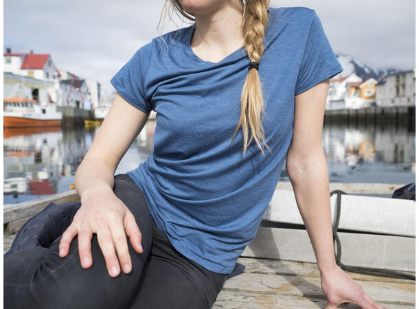 Northern Playground T-Shirt W's Blue S