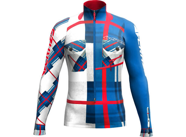 Pull Hugo Man Print Blue Scottish L
