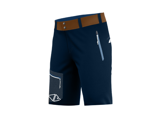 Short Resolution Caramello-Avio 50